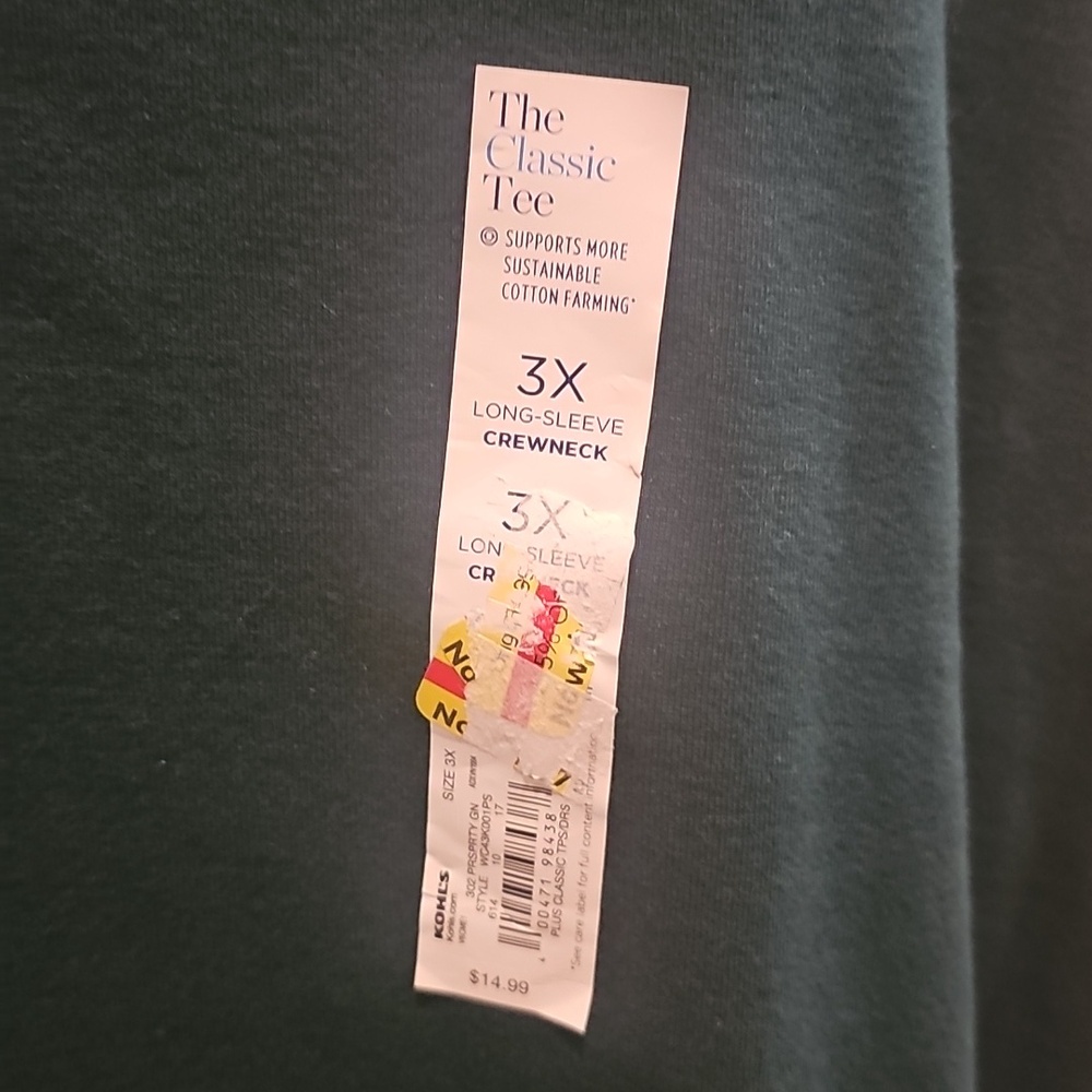 🍉Women's Long Sleeve Relaxed Tee - Picture 2 of 3